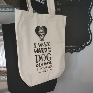 Dog mom tote